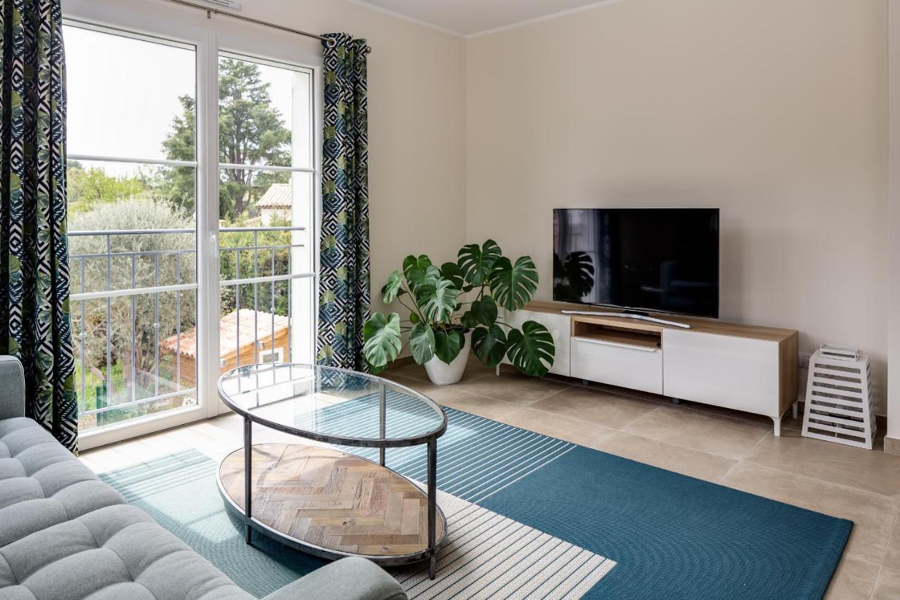 Luxurious And Spacious Apartment In The Heart Of The Cote D'Azur Roquefort Les Pins Kültér fotó