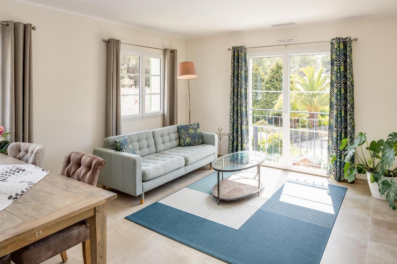 Luxurious And Spacious Apartment In The Heart Of The Cote D'Azur Roquefort Les Pins Kültér fotó